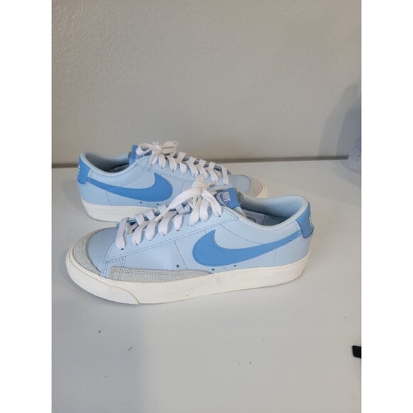 Nike Blazer Low \'77 Men 8 Vintage Celestine Blue Sail White Sneakers FD0281-400 main image 10